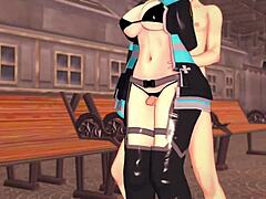 fiery servicing by this smokin cosplayer unleashes a hot stream as she takes control in pov