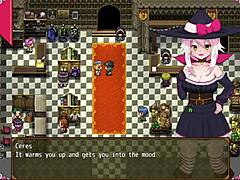 Witchy Prostitute Ceres Offers Boob Job in Hentai Game