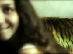 russian students in steamy home fuck and blowjob session