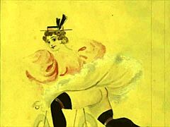 These vintage erotic drawings are so hot.