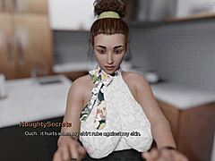 Stepmom's Heart Races During Intense Blowjob In Bed