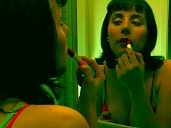 Sloppy bar blowjob with messy lipstick and public thrill. Who knew it could get this wild?