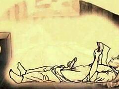 Retro Erotic Animation Unveils Vintage Cartoon Seduction Secrets