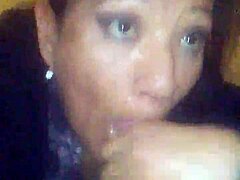 Wife Sucks Cock While Looking Into Eyes