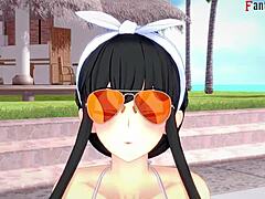 Yor Forger Spies in Bikini Pool Sex!