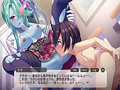 Hentai Rich Girl Masturbates While Getting Licked in Anime