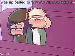 Full HD video of Futa Jackie and Janna having sex on the school bus
