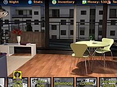 gina in yoga pants groping her pussy in big city pleasures