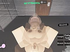 Big black cock fucks whore's ass in missionary position.