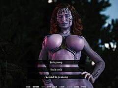 3D game of busty alien's lustful desires and hardcore sex