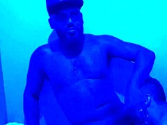 Soldier fucks the black guy hard in the Brazilian sauna.