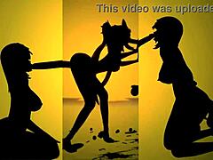 Black Swan And Sparkle Dominate In Cowgirl Position With Subtle Hints