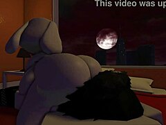 Antonelachan's surprise meeting in animated porn video