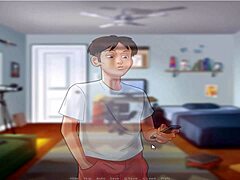 Summer Time Saga, I’m obsessed with this old busty character