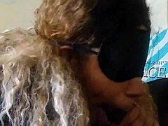 does meechie handle that big black cock with sloppy deepthroat?