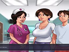 Summer Time Saga, I’m obsessed with this old busty character