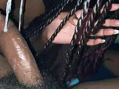 Ebony BBW Sloppy Deepthroat BBC!