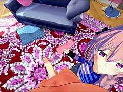 Cute femboy Astolfo gets fucked in hot hentai scene
