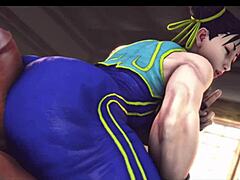 cartoon assjob with big black cock massage