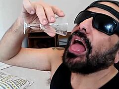 yo, collecting that male nectar with deep ebony action!