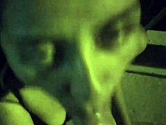 Sandy Cortez Sucks Outdoors