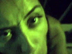 Sandy Cortez Sucks Outdoors