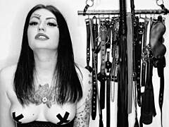 Gaymistress Nika's liquid lunch: an erotic feast of domination and submission
