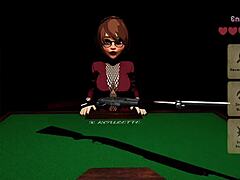 X Roulette 3 Teen Cartoon Gets Wild Cum Blast on Table