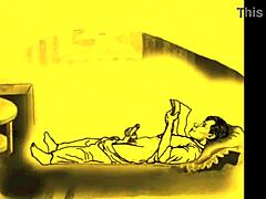 retro erotic art in vintage style