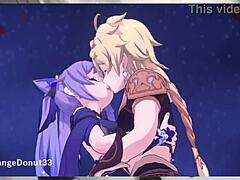 Keqing exclaims, 'fuck me hard in this compilation!'