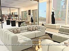 In this 3d hentai, naughty romance unfolds on the red carpet.