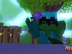 Old video reunion turns into wild Minecraft porn fun