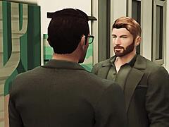 peggy and steve sneak into naughty 3d hentai fun