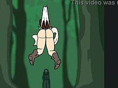 Animated Girl Wedgies Compilation Stuns in Wild Action