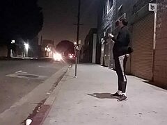 Gay Latino with Bubble Butt Sells Holes on Street