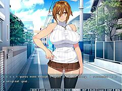 Kanobitch's heart pounds as she becomes a slut in episode 13, earning trust.