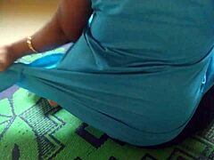 neighbor's mature bhabhi enjoys deepthroat in her home