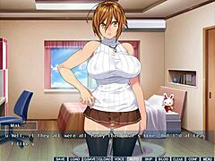 Kanobitch's heart pounds as she becomes a slut in episode 13, earning trust.