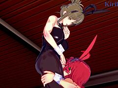 Festenia Muse, Chitose Kisaragi, Sagiri Sakurai In Wild Lesbian Hentai Action.