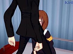 Miko And Tsubame Intense Hentai Creampie