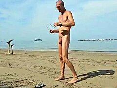 More Italian beach scenes with hot gay action