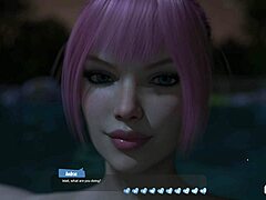 in ep28, the curvy violet gets her pussy eaten by the dock, leading to creampie