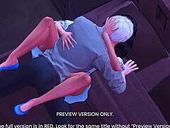 yo, Sylus ottaa neitsyyden 3D-hentaissa