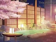 Mai and Laura's Quick Blowjob in Love Hotel.