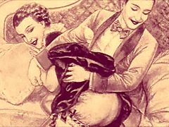 What secrets hide in these vintage erotic sketches?