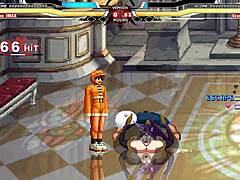 Brian vs Izanami in intense action.