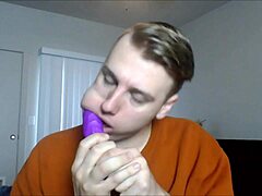 I'm SUCKING your DICK DEEPTHROAT style in POV, using TOYS and DILDO for gay fun!