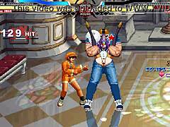 Brian vs Izanami in intense action.