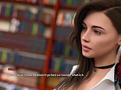 steps of debauchery 21 - sexy college brunette in stockings rocks