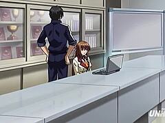 Petite student gets tight pussy pounded by her teacher